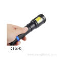 Aluminum Led Tactical Flashlight with COB floor light